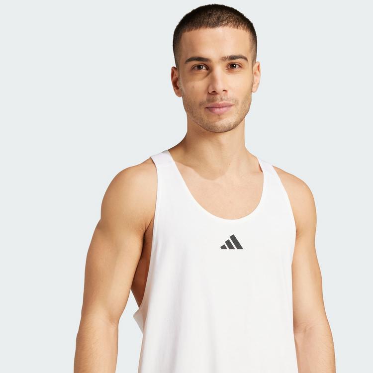 adidas adidas PrimeLift Stringer Tanktop Funktionstank Herren - White - 1 | SportScheck