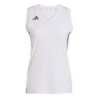 adidas Quickset &auml;rmelloses Volleyballtrikot Funktionstank Damen - White