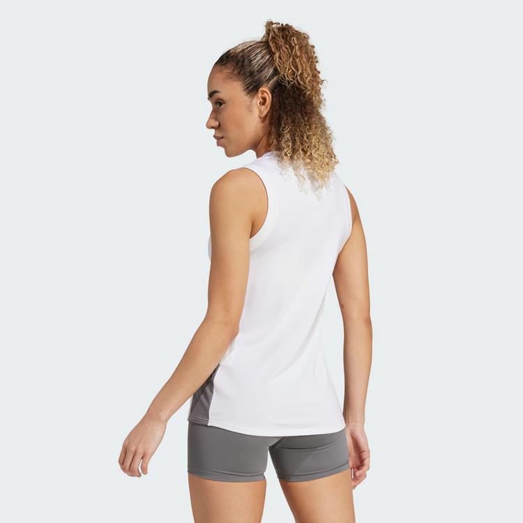 adidas adidas Quickset &auml;rmelloses Volleyballtrikot Funktionstank Damen - White - 1 | SportScheck