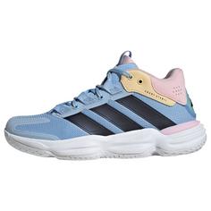 adidas Court Stabil Hallenschuh Hallenschuhe Damen Blue / Bright Royal / Team Solar Orange