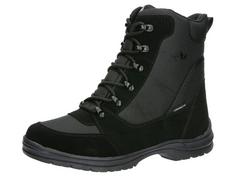 LICO Wanderstiefel Wanderschuhe Herren schwarz