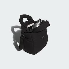 Rückansicht von adidas Must Haves kleine bauschige Tasche Umhängetasche Black
