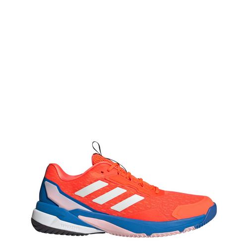 Rückansicht von adidas Crazyflight 6 Indoor Schuh Hallenschuhe Herren Bright Royal / Zero Metalic / Team Solar Orange