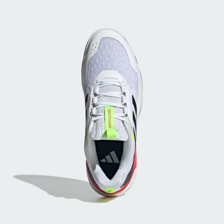 adidas adidas Crazyflight&nbsp;6 Hallenschuh Hallenschuhe Herren - Cloud White / Aurora Met. / Semi Lucid Red - 1 | SportScheck