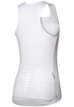 Rückansicht von RH+ Elite Evo W Jersey Fahrradtrikot Damen white-savana white