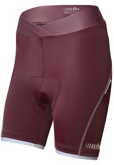 RH+ 15cm W Short Fahrradtights Damen Cabernet-Fog