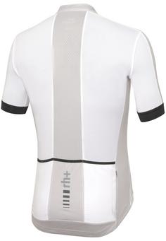 Rückansicht von RH+ Light Climber Jersey Fahrradtrikot Herren white-inuit white-black