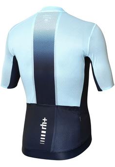 Rückansicht von RH+ Light Climber Jersey Fahrradtrikot Herren sky-absolute blue