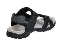 Rückansicht von LICO Outdoorsandale Outdoorsandalen Herren schwarz/grau