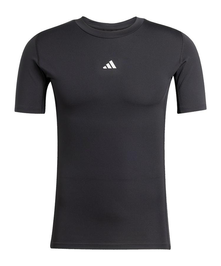 adidas adidas Techfit Underwear Shirt Wei&szlig; Funktionsshirt Herren - schwarz - 0 | SportScheck