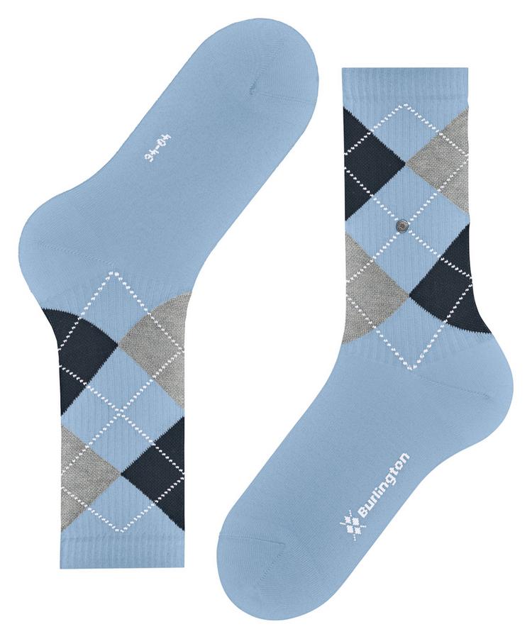 Burlington Burlington Rib Court SO Socken Herren - crystal bl (6290) - 2 | SportScheck