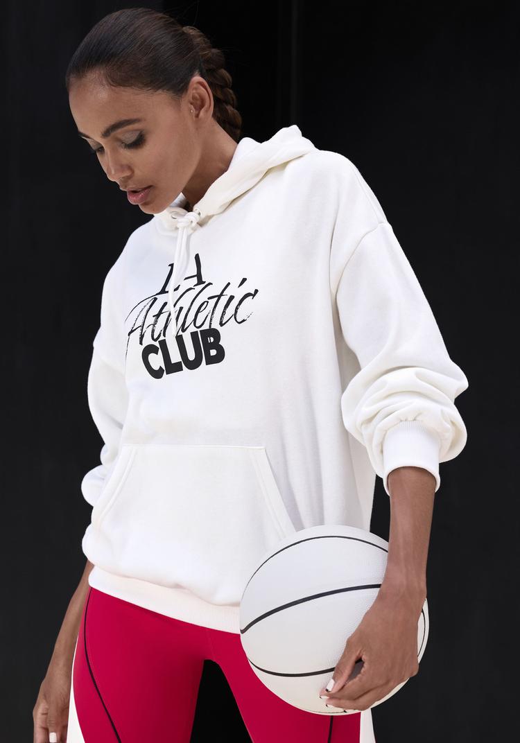 LASCANA Active LASCANA Active Kapuzenpullover Hoodie Damen - wei&szlig; - 0 | SportScheck