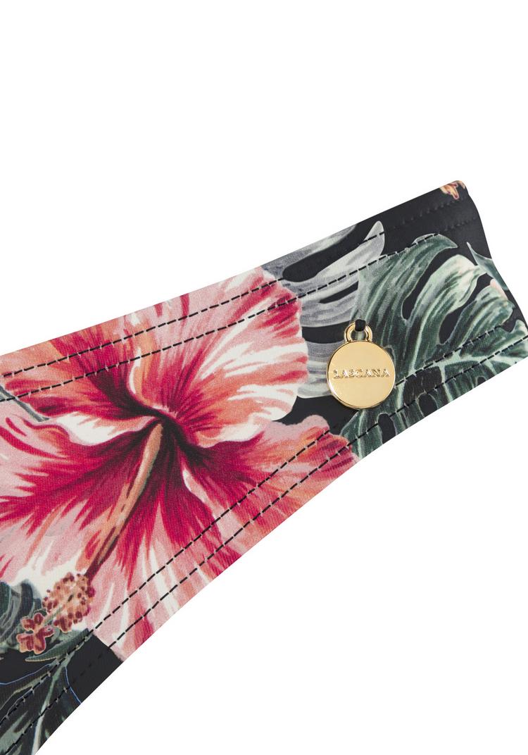 Lascana Lascana Bikini-Hose Bikini Hose Damen - schwarz bedruckt - 1 | SportScheck