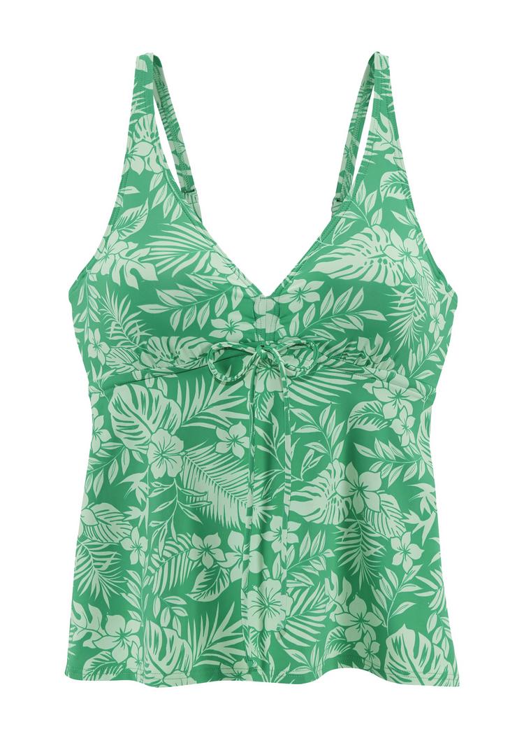VENICE BEACH VENICE BEACH B&uuml;gel-Tankini-Top Bikini Oberteil Damen - gr&uuml;n bedruckt - 0 | SportScheck
