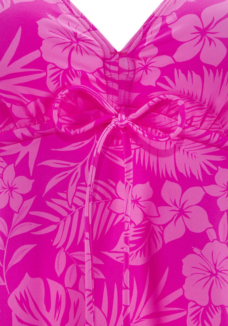 VENICE BEACH VENICE BEACH B&uuml;gel-Tankini-Top Bikini Oberteil Damen - pink bedruckt - 2 | SportScheck