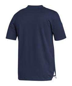 Rückansicht von adidas Condivo 22 Poloshirt Poloshirt Herren blaublauweiss
