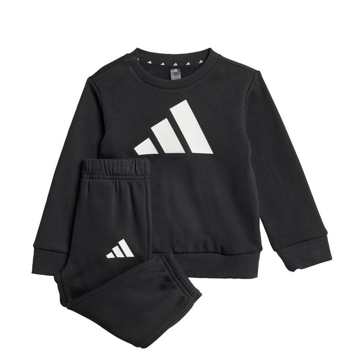 adidas adidas Essentials Kids Jogginghose Trainingsanzug Kinder - Black / White - 0 | SportScheck