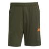 adidas Tiro 25 Essentials Shorts Fu&szlig;ballshorts Herren - Night Cargo / Tent Green / Impact Orange
