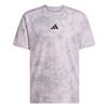 adidas PrimeLift Graphic T-Shirt T-Shirt Herren - Ice Lavender / Powder Plum / Grey