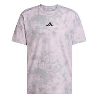 adidas PrimeLift Graphic T-Shirt T-Shirt Herren - Ice Lavender / Powder Plum / Grey