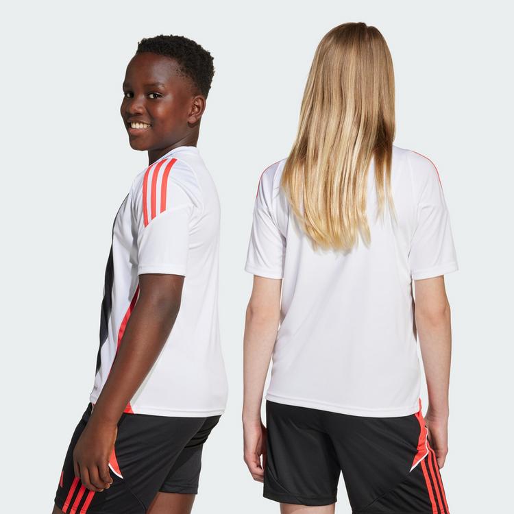 adidas adidas Messi Kids Trainingstrikot Trikot Kinder - White / Semi Lucid Red - 2 | SportScheck