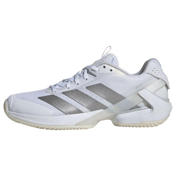adidas adidas Adizero Ubersonic 5 Clay Tennisschuh Tennisschuhe Damen - Cloud White / Silver Metallic / Cloud White - 0 | SportScheck
