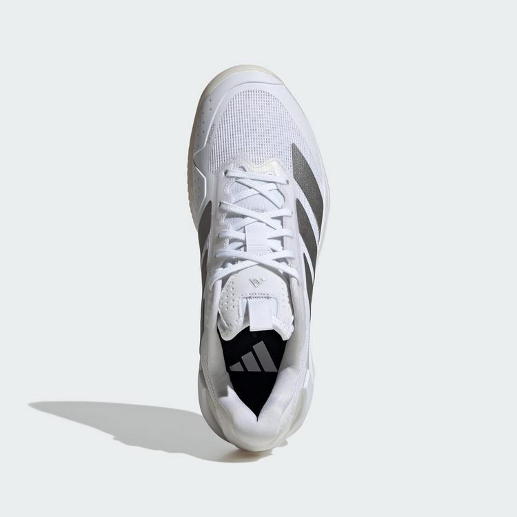 adidas adidas Adizero Ubersonic 5 Clay Tennisschuh Tennisschuhe Damen - Cloud White / Silver Metallic / Cloud White - 1 | SportScheck