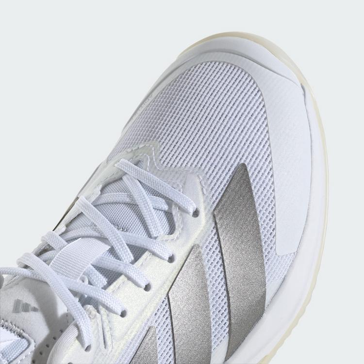 adidas adidas Adizero Ubersonic 5 Clay Tennisschuh Tennisschuhe Damen - Cloud White / Silver Metallic / Cloud White - 7 | SportScheck