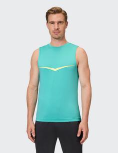 Rückansicht von VENICE BEACH Pro Line Pasadena Tanktop Herren cyan