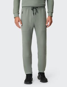 Rückansicht von JOY sportswear SEVERIN Trainingshose Herren grape leaf
