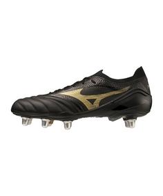 Mizuno Morelia NEO IV Beta Elite SG Fußballschuhe Herren schwarzgold