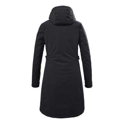 Rückansicht von KILLTEC KOW 165 Funktionsmantel Damen Anthrazit