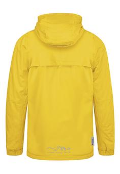Rückansicht von normani Outdoor Sports Seattle Outdoorjacke Gelb