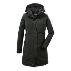 KILLTEC KOW 165 Funktionsmantel Damen Dunkeloliv