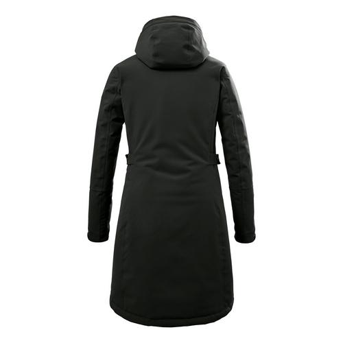 Rückansicht von KILLTEC KOW 165 Funktionsmantel Damen Dunkeloliv