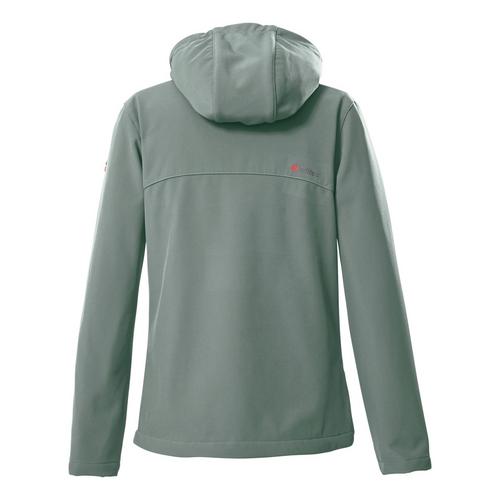Rückansicht von KILLTEC Softshelljacke Funktionsjacke Kinder Petrol253