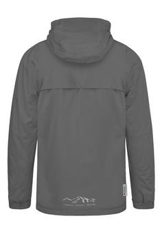 Rückansicht von normani Outdoor Sports Seattle Outdoorjacke Grau