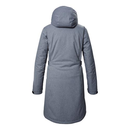 Rückansicht von KILLTEC KOW 303 WMN PRK Funktionsmantel Damen Grau0613
