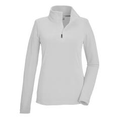 KILLTEC KSW 101 WMN FLC SHRT Langarmshirt Damen Weiß