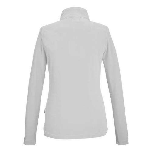 Rückansicht von KILLTEC KSW 101 WMN FLC SHRT Langarmshirt Damen Weiß