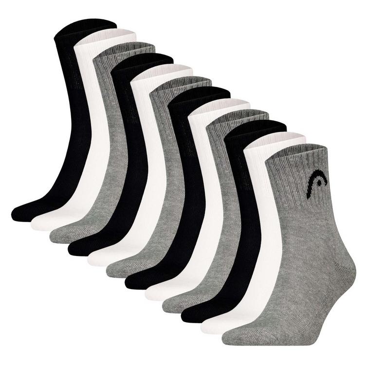 HEAD HEAD Socken Socken - Grau/Wei&szlig;/Schwarz - 0 | SportScheck