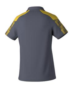 Rückansicht von Erima EVO STAR Polo Damen  F1112416 Poloshirt Damen grau