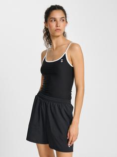 Rückansicht von hummel Funktionstop Damen BLACK