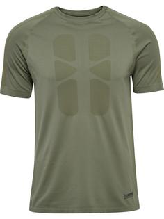 hummel Funktionsshirt Herren DEEP LICHEN GREEN