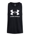 Under Armour Sportstyle Logo Tanktop Funktionstop Herren - schwarz