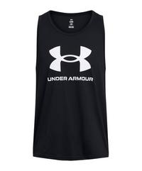Under Armour Sportstyle Logo Tanktop Funktionstop Herren - schwarz