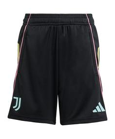 adidas Juventus Turin Training Short Kids Fußballshorts Kinder schwarz