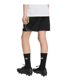 Rückansicht von adidas Juventus Turin Training Short Kids Fußballshorts Kinder schwarz