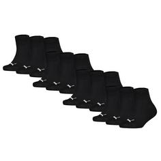 PUMA Socken Freizeitsocken Schwarz