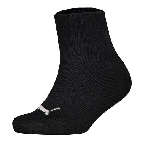Rückansicht von PUMA Socken Freizeitsocken Schwarz